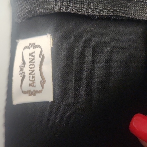 AGNONA little black midi dress a size small - Picture 7 of 7